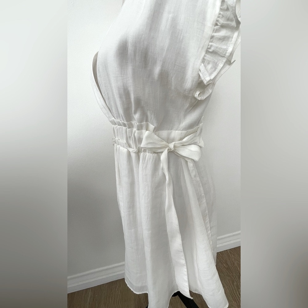 Zara White Mini Dress - Picture 4 of 6